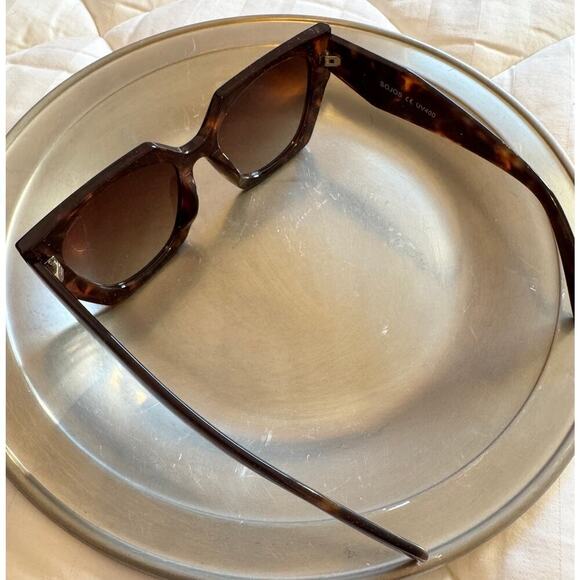 Sojos Oversized Angular Sunglasses Sunnies Streetwear Retro - Picture 3 of 3